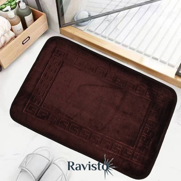 Коврик для ванной комнаты 60*40см, салатовый 50010 фото