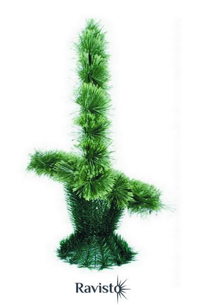 Кошик 3,89 штучна хвоя йорш чорн дріт 3 кат 89*70*40 0139 фото