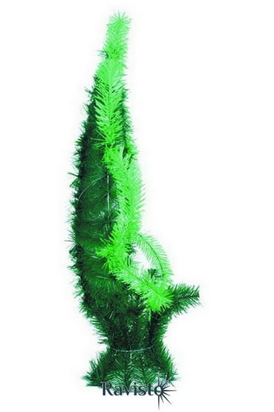 Корзина лист 1,43 искусственная хвоя черная проволока 3 кат 90*50*28 0186 фото