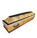 Труна дерево шестигранна комбінована 210*70*42 см 30297 фото 1