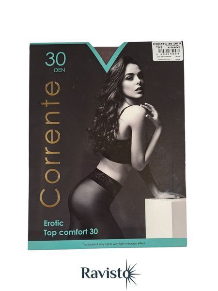 Колготи Corrente Erotic 30 ден, Natural 4p 50230 фото