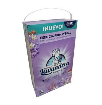 Стиральный порошок Lavandera Esencia Primaveral универсальный со свежим весенним ароматом, 5.5 кг (110 стирок) 44017 фото
