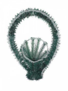 Кошик штучна хвоя 2 сорт 85*60*20 см 02240 фото