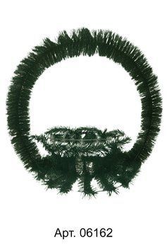Кошик штучна хвоя 60*60*50 см 06162 фото