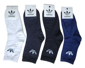 Носки мужские высокие Adidas 41-45р 12 пар 50423 фото