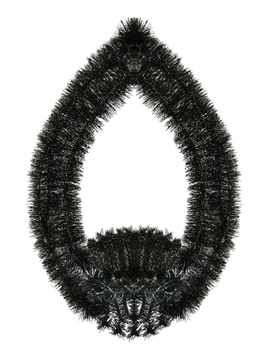 Кошик штучна хвоя 2 сорт 100*60*33 см 02144 фото