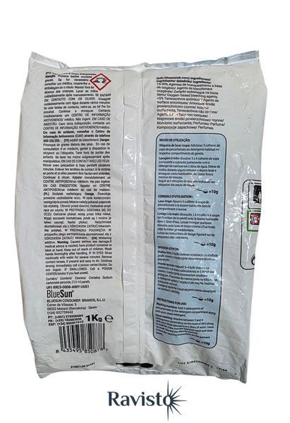 Отбеливатель кислородный Gama Cleaning Power 1 кг 44012 фото