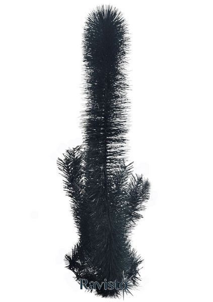 Кошик штучна хвоя йорш 65*40*20 см 06413-1 фото