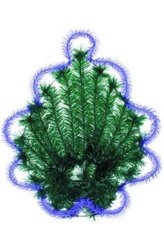 Кошик свічка 1,83 чорн дріт 3 кат 50*37*30 см 0242 фото